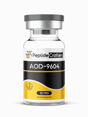 AOD-9604 (10mg) – New Clear Non-Gel Formula | Mannitol-Free