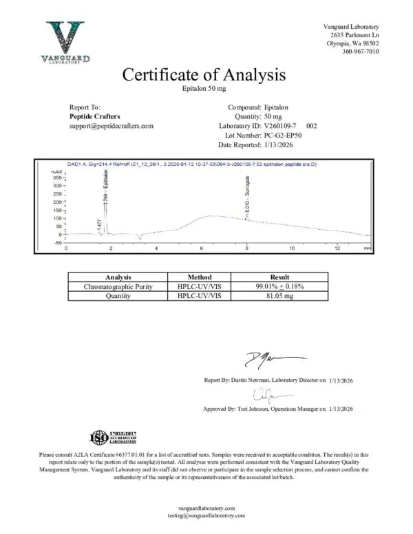 Epitalon-PC-G2-EP50-HPLC-pdf.jpg Epitalon (Epithalon) (80mg)