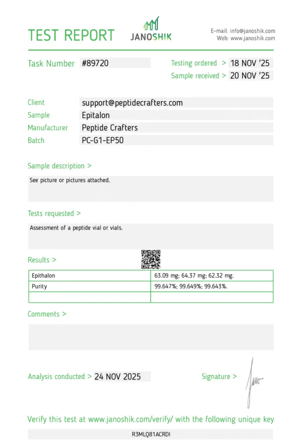 HPLC-Epitalon-PC-G1-EP50-scaled-1.png Epitalon (Epithalon) (80mg)