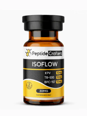 ISOFLOW 30mg Large 8mL vial –  KPV (10mg) + TB-500 (10mg) + BPC-157 (10mg)
