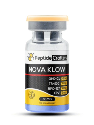 Nova KLOW 80mg Large 8mL vial – GHK-CU (50mg) + TB-500 (10mg) + BPC-157 (10mg) + KPV (10mg)