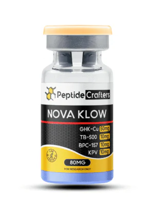 Nova KLOW 80mg Large 8mL vial – GHK-CU (50mg) + TB-500 (10mg) + BPC-157 (10mg) + KPV (10mg)