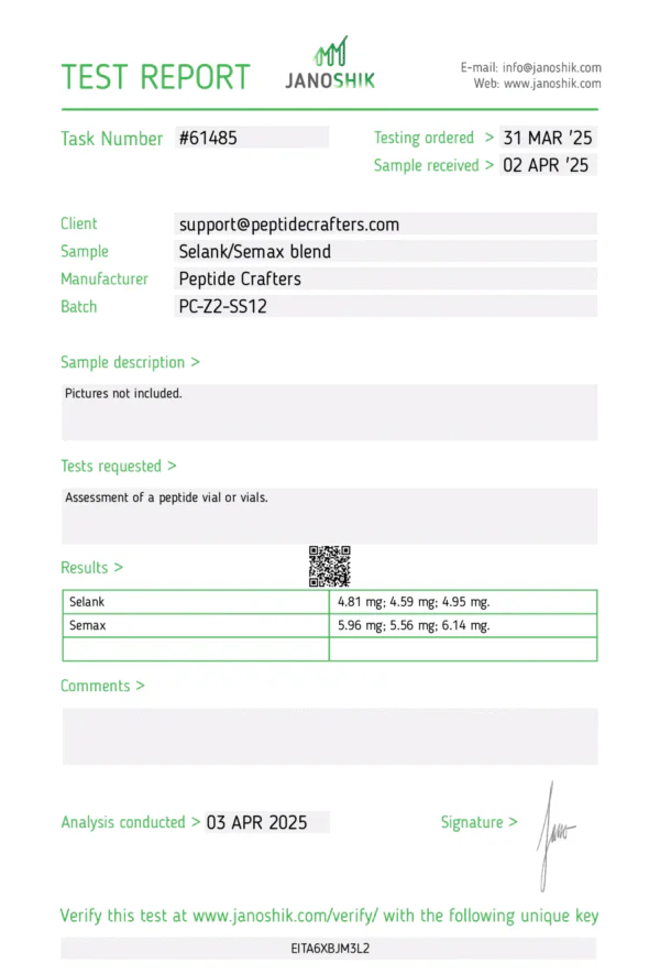 Selank-Semax-PC-Z2-SS12-scaled-1.png Selank & Semax 10mg (5/5mg) Blend