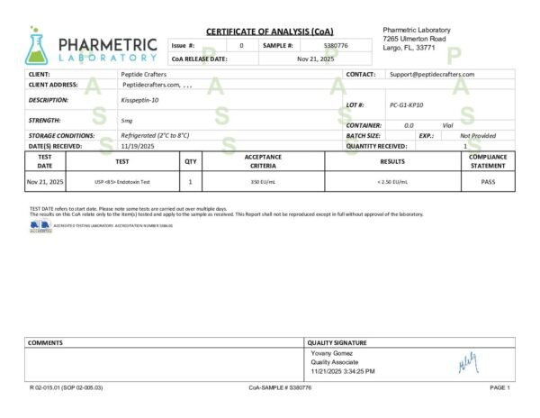 USP85-Kisspeptin-10-PC-G1-KP10-pdf.jpg Kisspeptin-10 (5mg)